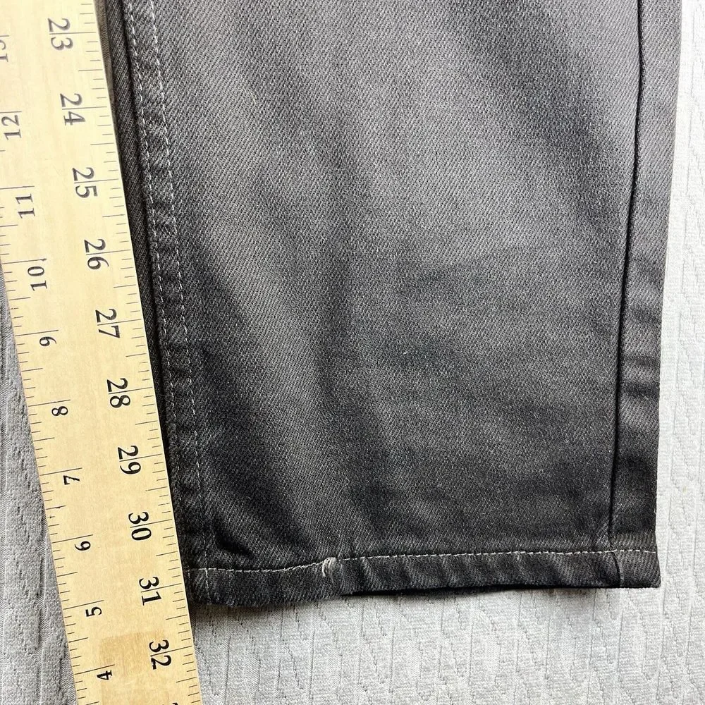 Levi's 505 Men's (38x32) black new without tags Denim Jeans bikercore pants‎